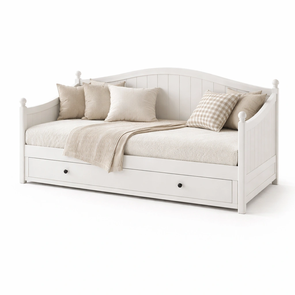 Tagesbett Weiss-danorae